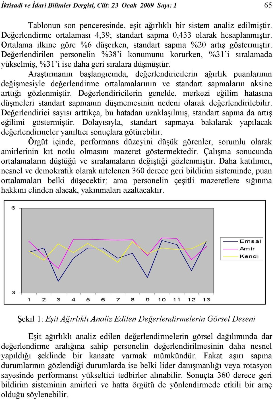 Değerlendirilen personelin %8 i konumunu korurken, % i sıralamada yükselmiş, % i ise daha geri sıralara düşmüştür.