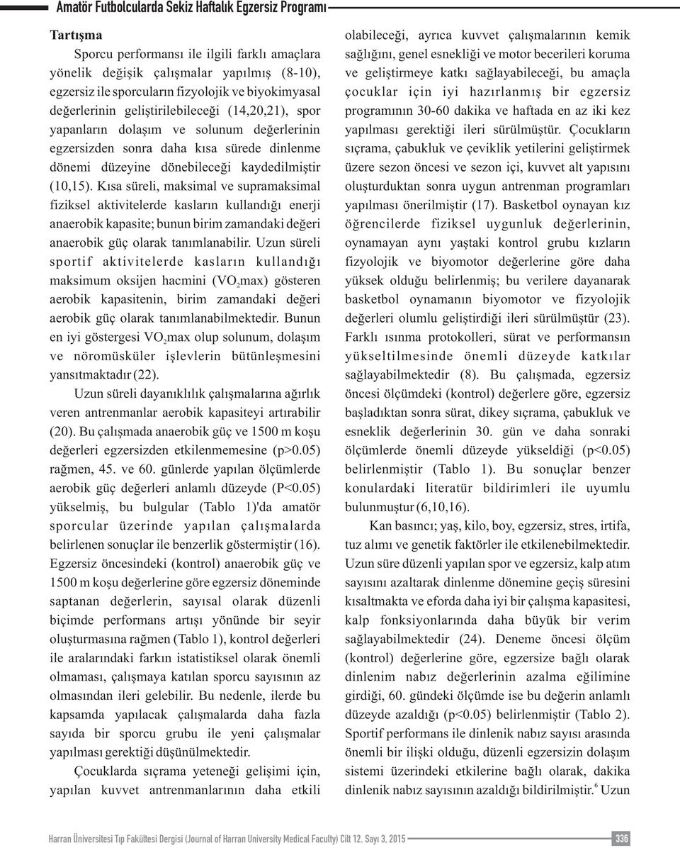 Kısa süreli, maksimal ve supramaksimal fiziksel aktivitelerde kasların kullandığı enerji anaerobik kapasite; bunun birim zamandaki değeri anaerobik güç olarak tanımlanabilir.