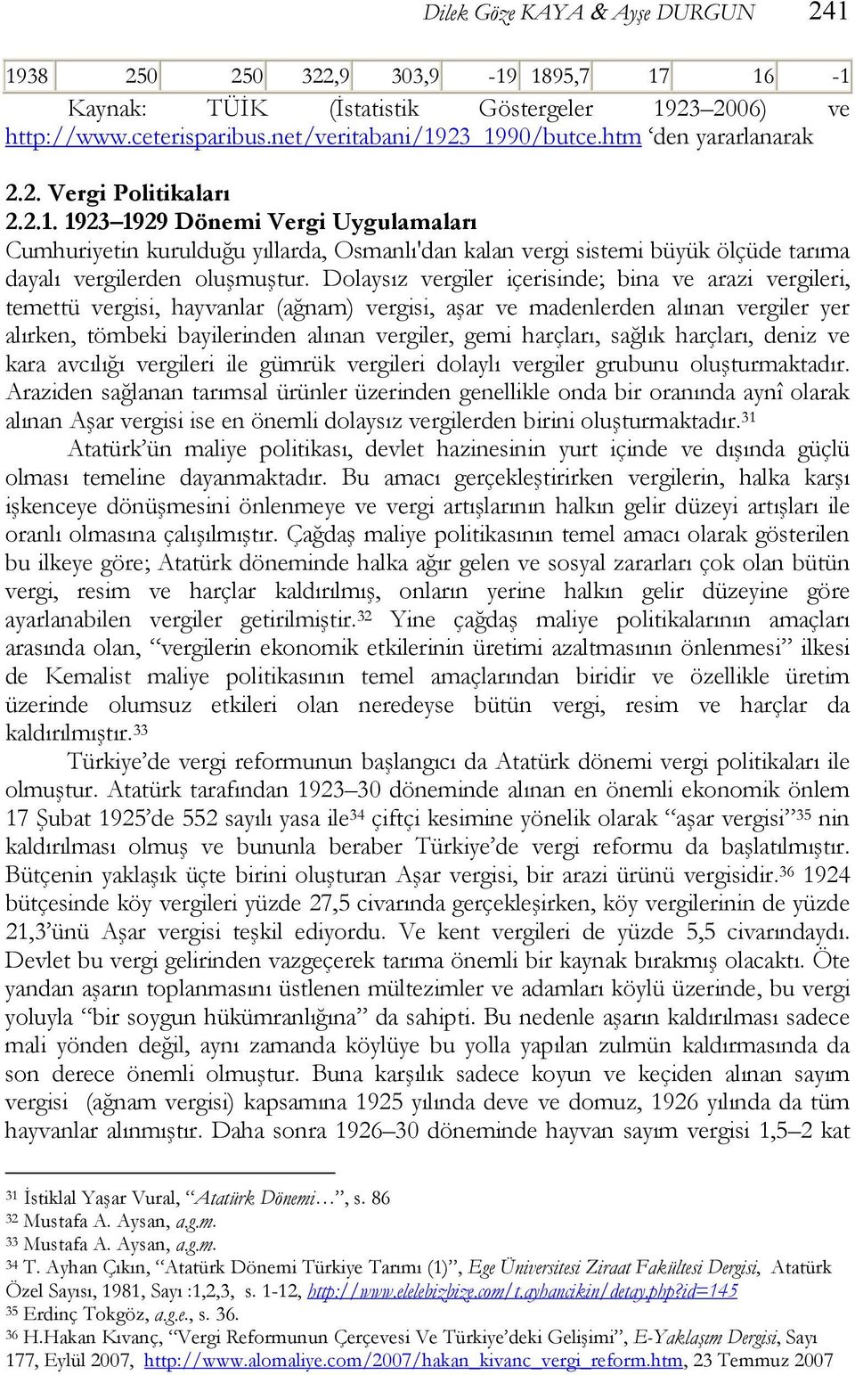 1923 1929 Dönemi Vergi Uygulamaları Cumhuriyetin kurulduğu yıllarda, Osmanlı'dan kalan vergi sistemi büyük ölçüde tarıma dayalı vergilerden oluşmuştur.