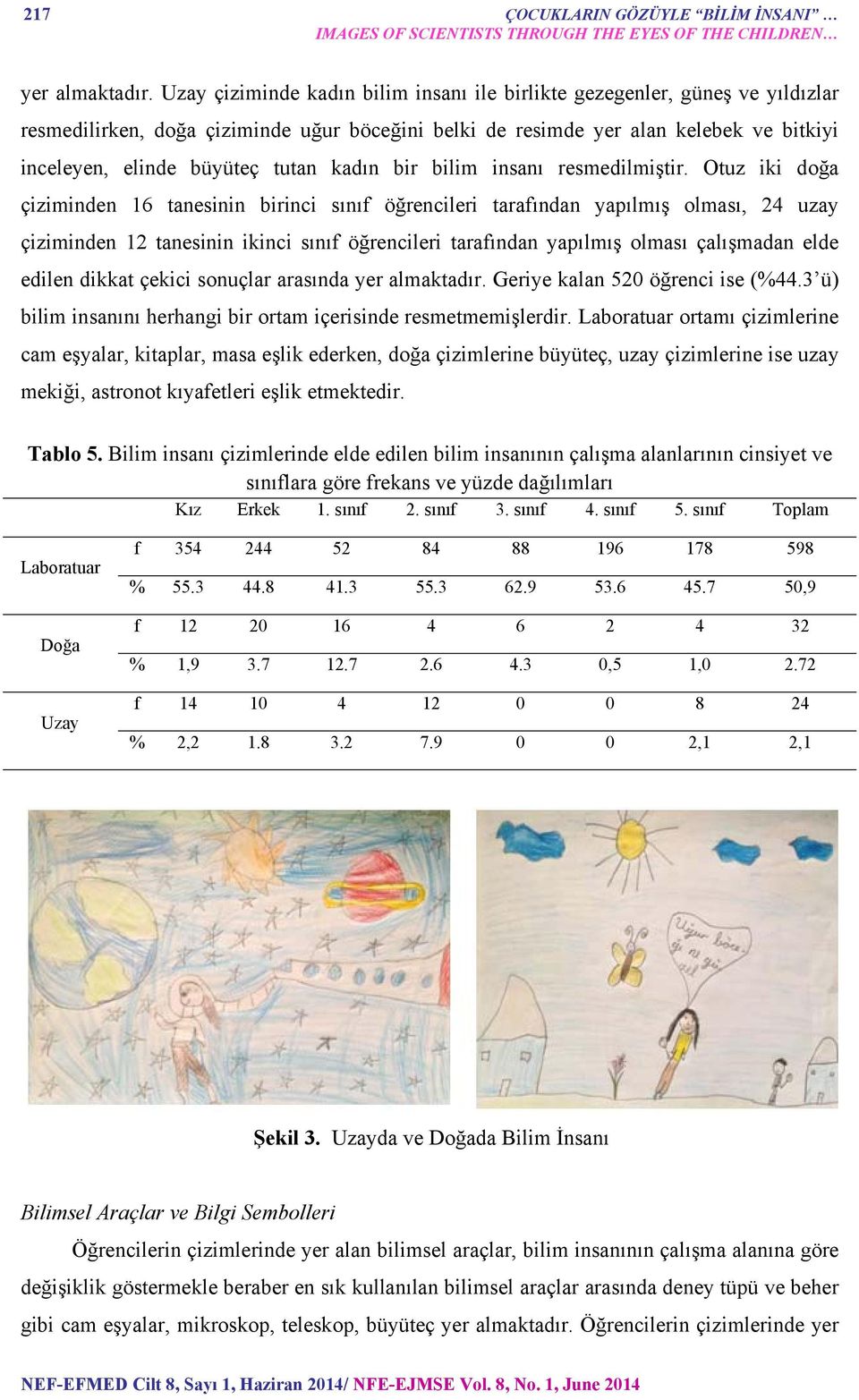 kadın bir bilim insanı resmedilmiştir.