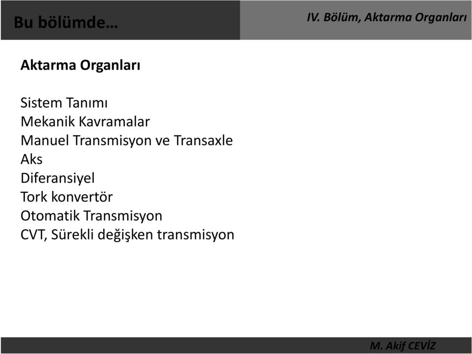 Transaxle Aks Diferansiyel Tork konvertör