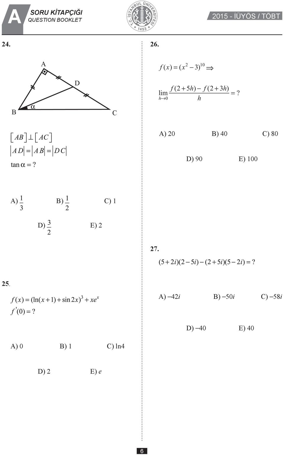 5 ) (2 3 ) =?