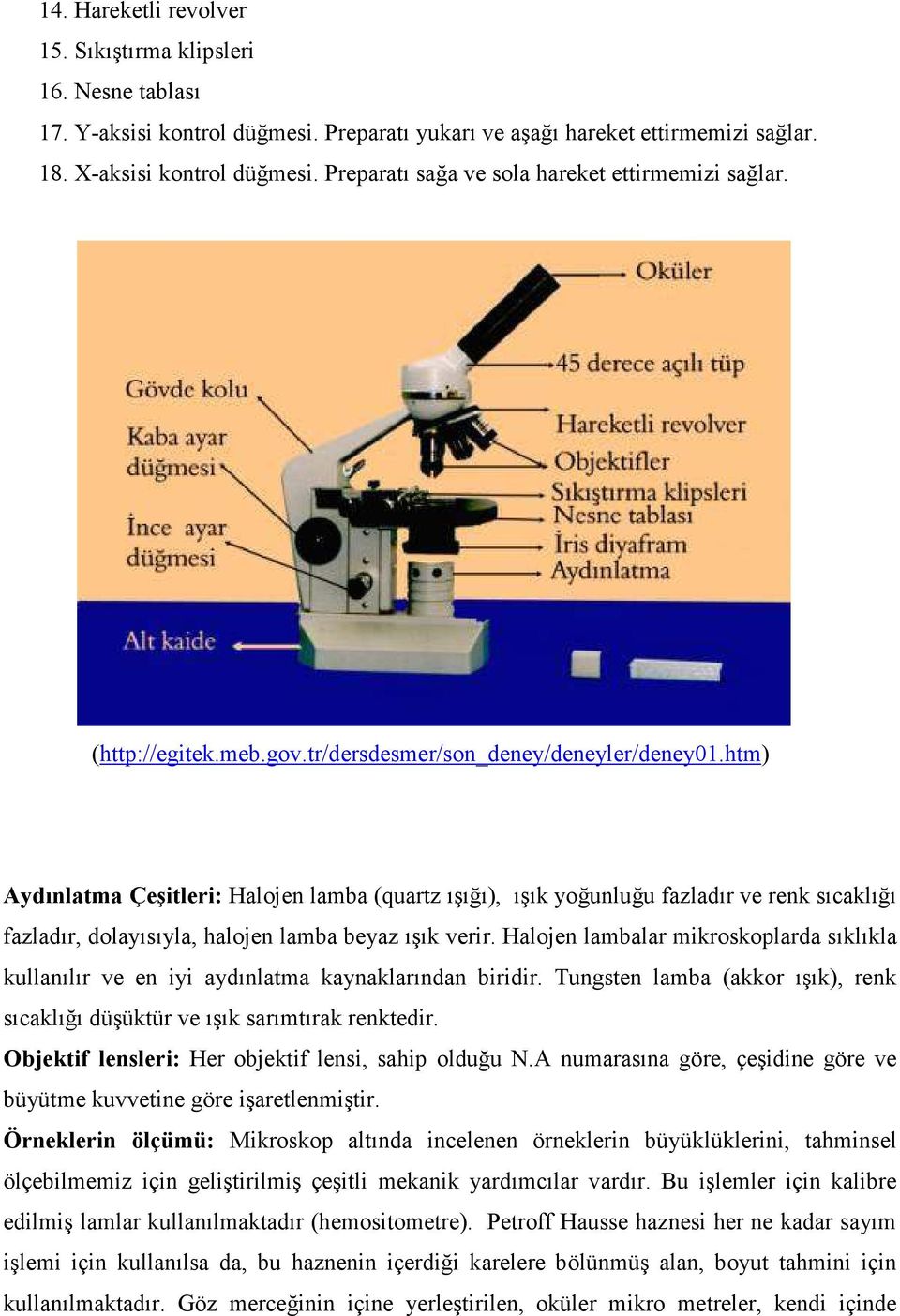 htm) Aydınlatma Çeşitleri: Halojen lamba (quartz ışığı), ışık yoğunluğu fazladır ve renk sıcaklığı fazladır, dolayısıyla, halojen lamba beyaz ışık verir.