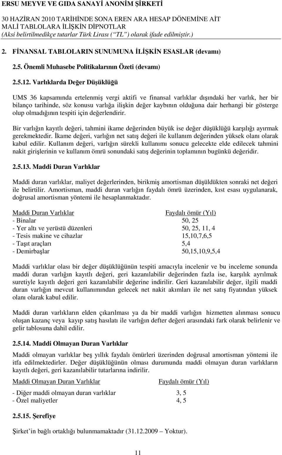 herhangi bir gösterge olup olmadığının tespiti için değerlendirir. Bir varlığın kayıtlı değeri, tahmini ikame değerinden büyük ise değer düşüklüğü karşılığı ayırmak gerekmektedir.