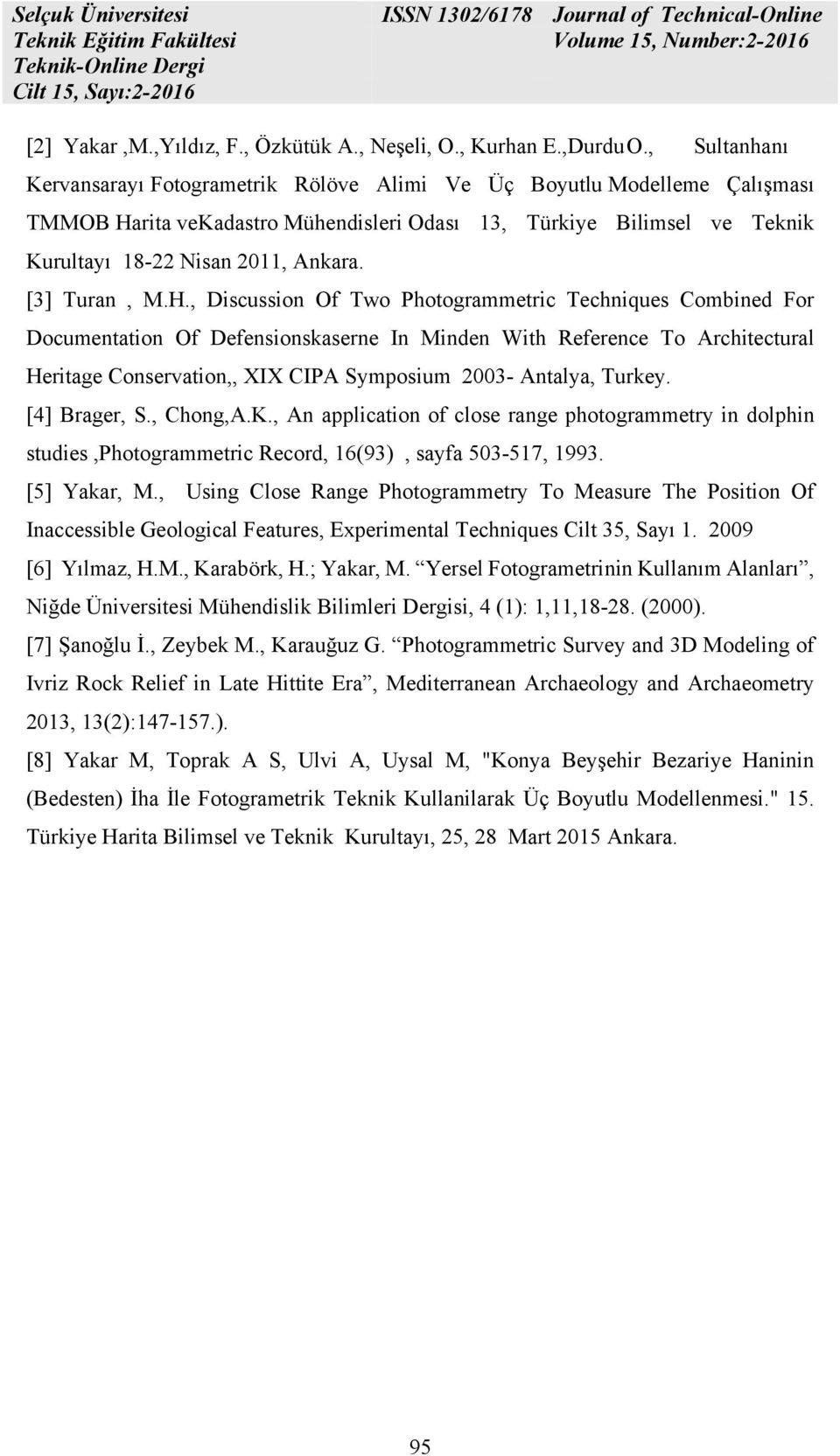 [3] Turan, M.H.