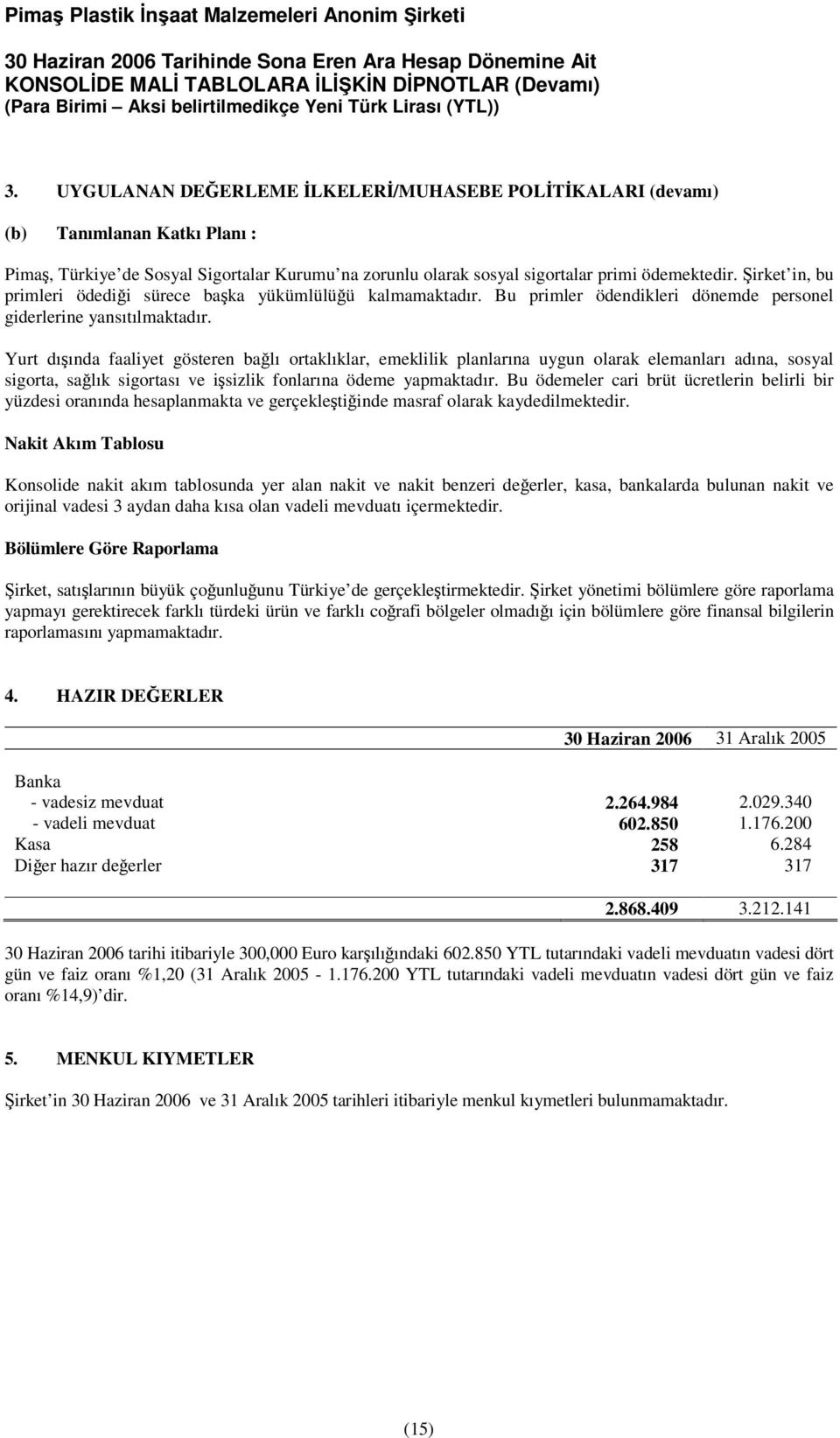 Yurt dıında faaliyet gösteren balı ortaklıklar, emeklilik planlarına uygun olarak elemanları adına, sosyal sigorta, salık sigortası ve isizlik fonlarına ödeme yapmaktadır.