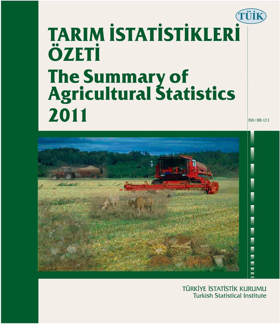 TÜİK 2011 ISSN 1300-1213 TÜRKİYE