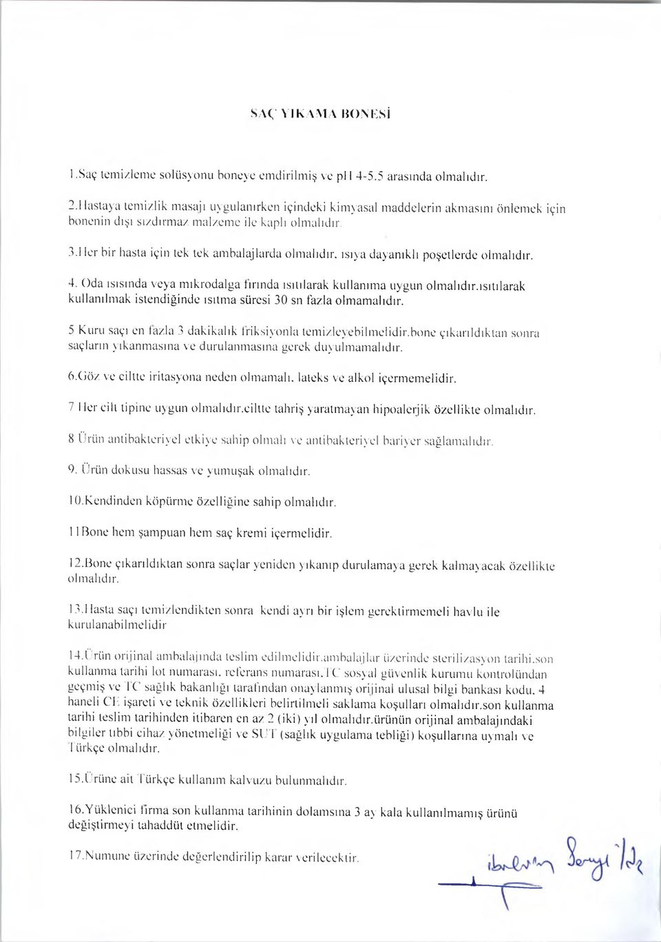 11er bir hasta için tek tek ambalajlarda ısıya dayanıklı poşetlerde 4.