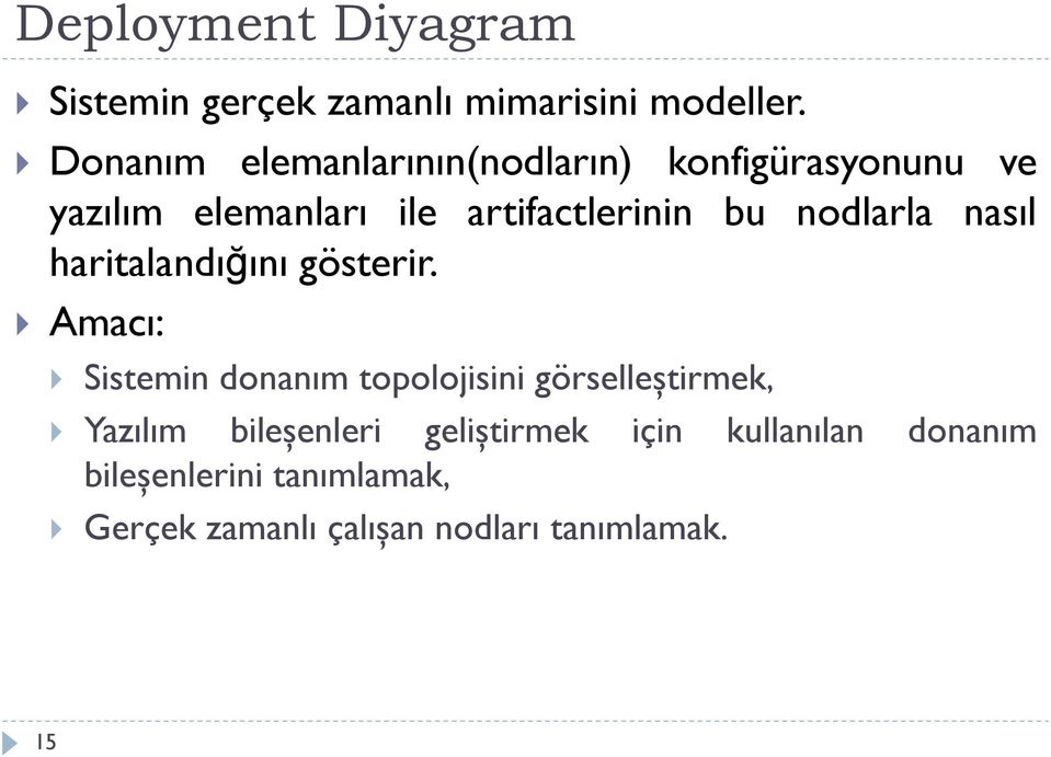 nodlarla nasıl haritalandığını gösterir.