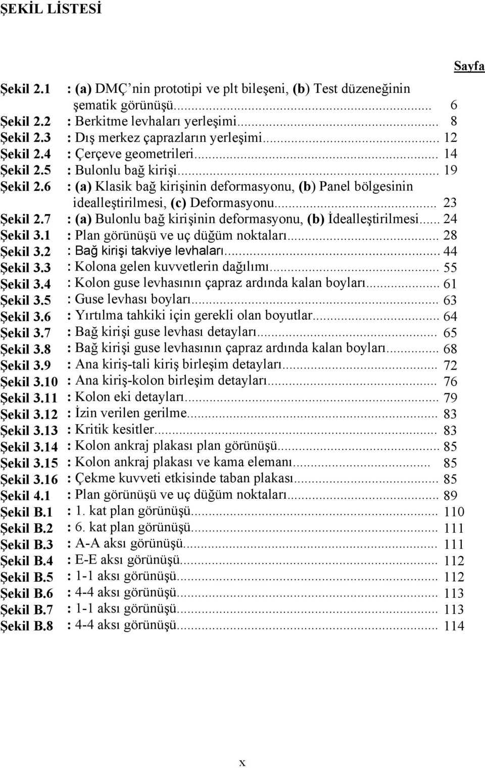 .. : Berkitme levhaları erleşimi... : Dış merkez çaprazların erleşimi... : Çerçeve geometrileri... : Bulonlu bağ kirişi.