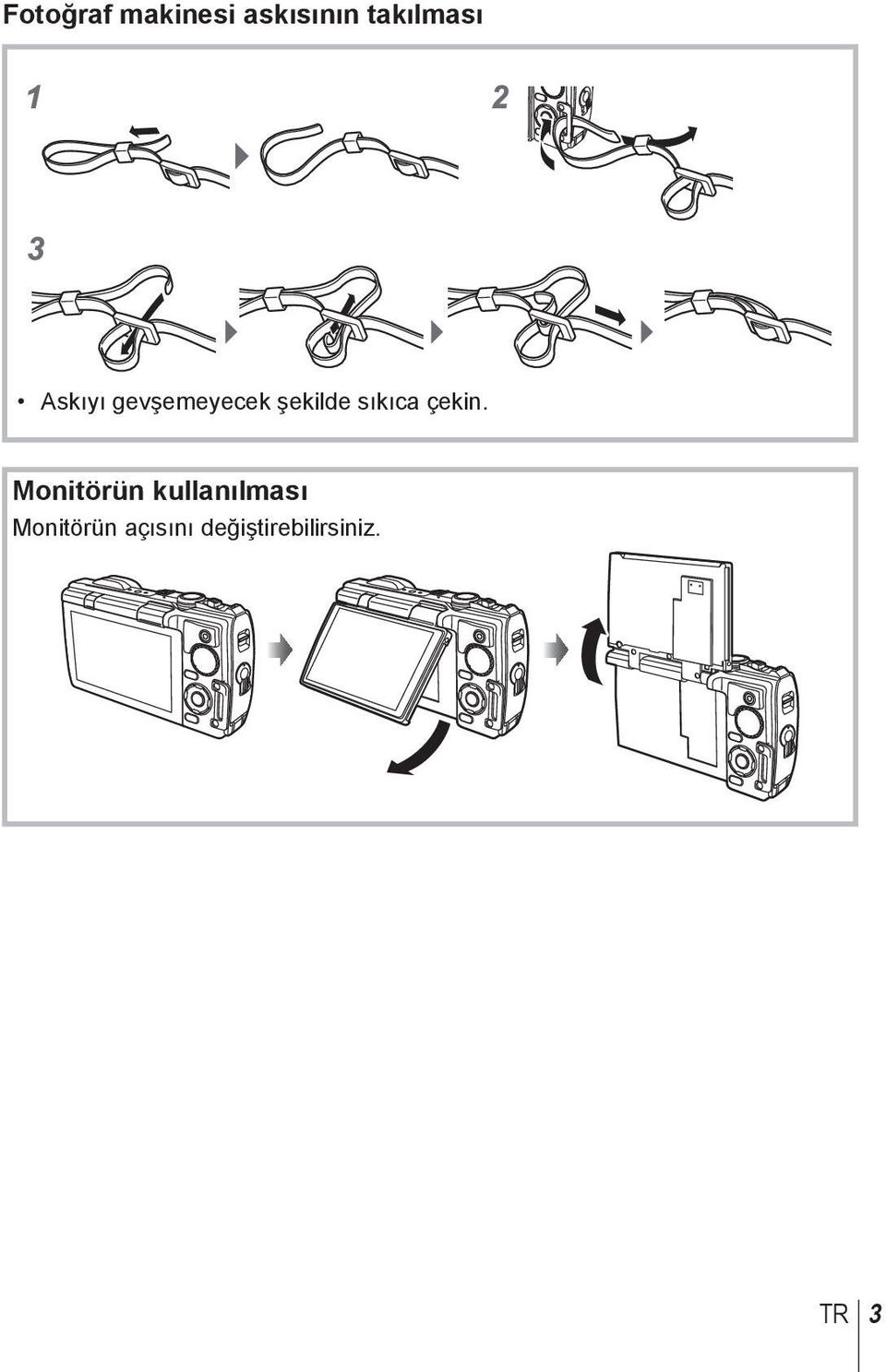 şekilde sıkıca çekin.