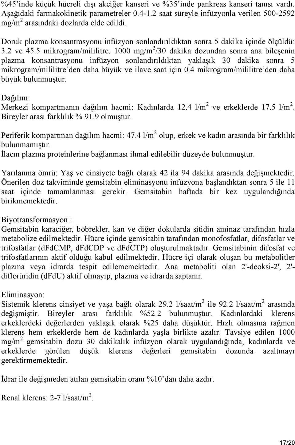 5 mikrogram/mililitre.