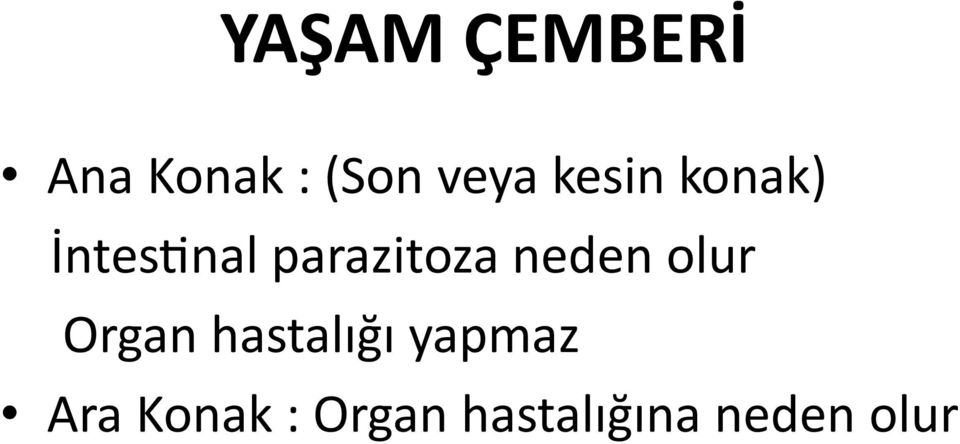 neden olur Organ hastalığı yapmaz