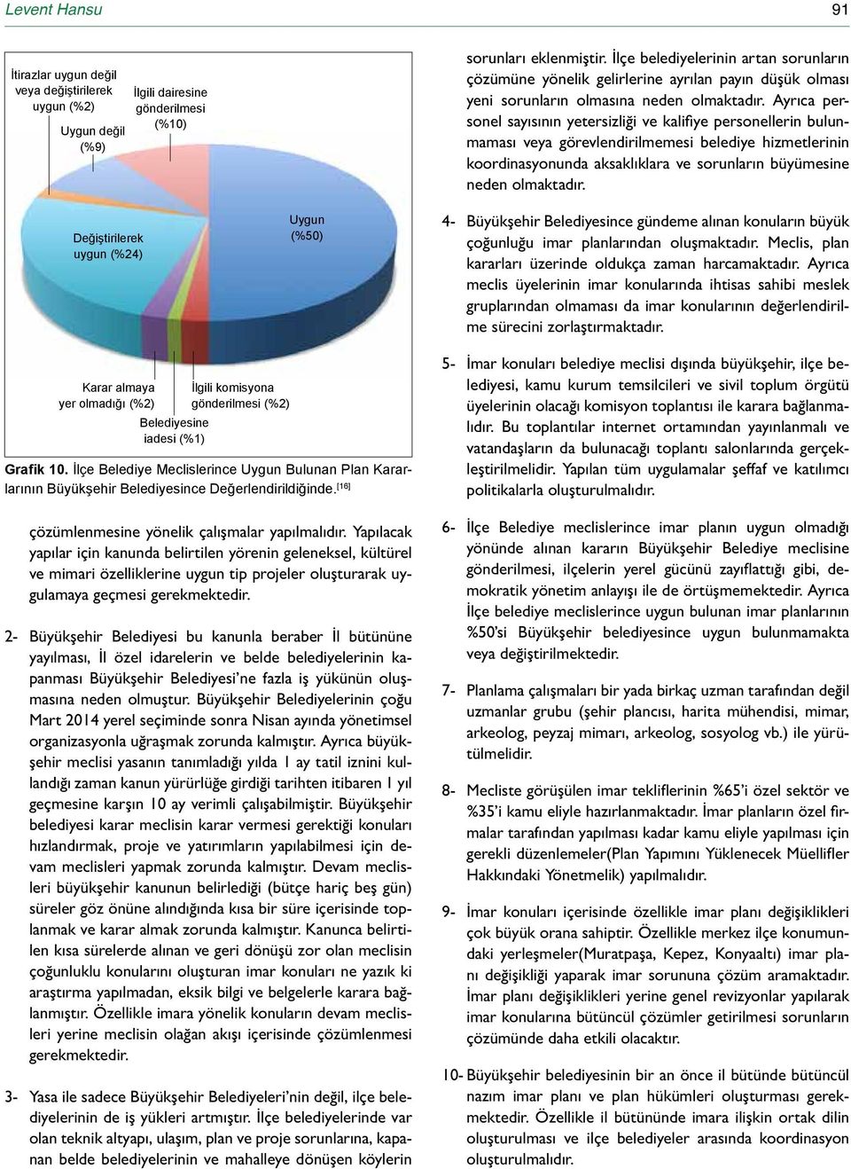 Ayrıca personel sayısının yetersizliği ve kalifiye personellerin bulunmaması veya görevlendirilmemesi belediye hizmetlerinin koordinasyonunda aksaklıklara ve sorunların büyümesine neden olmaktadır.