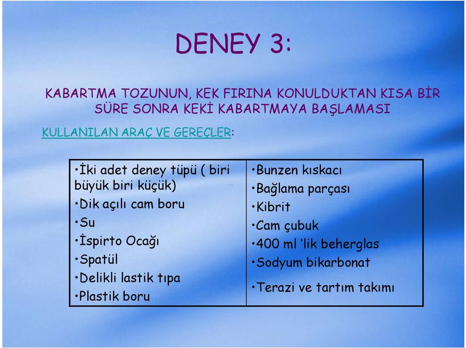 açılı cam boru Su Đspirto Ocağı Spatül Delikli lastik tıpa Plastik boru Bunzen kıskacı