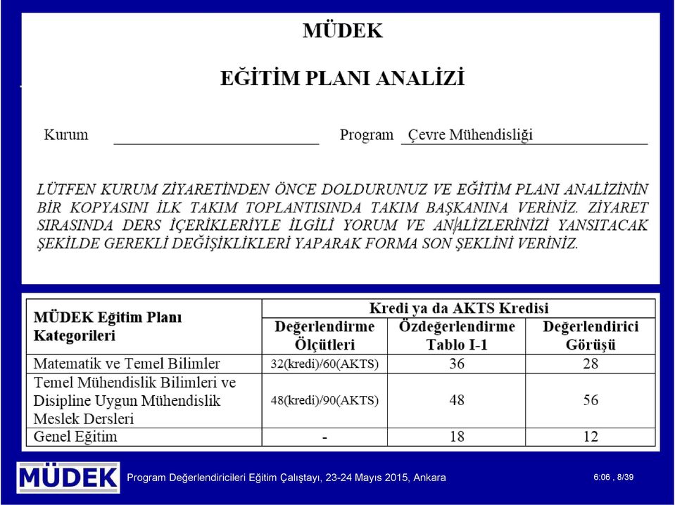 Eğitim Çalıştayı,