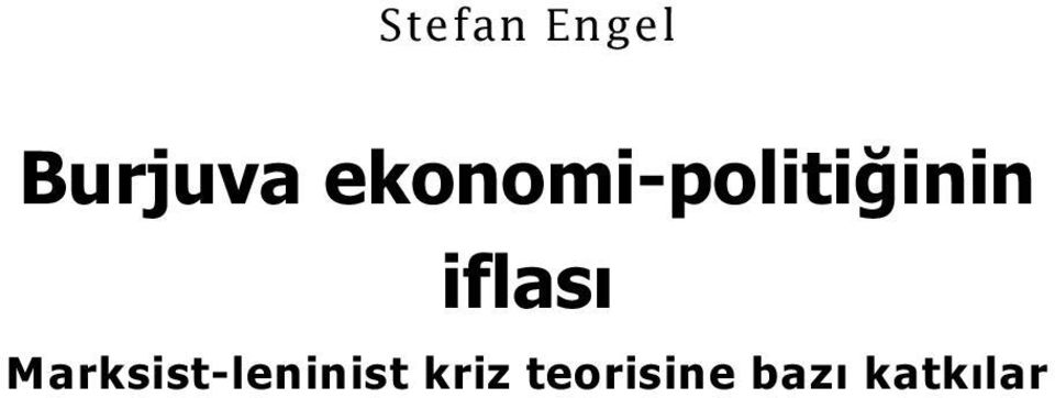 iflasý