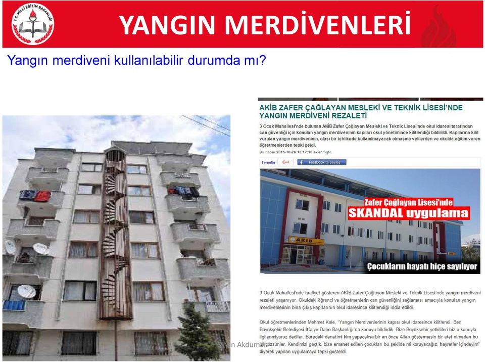 Yangın merdiveni