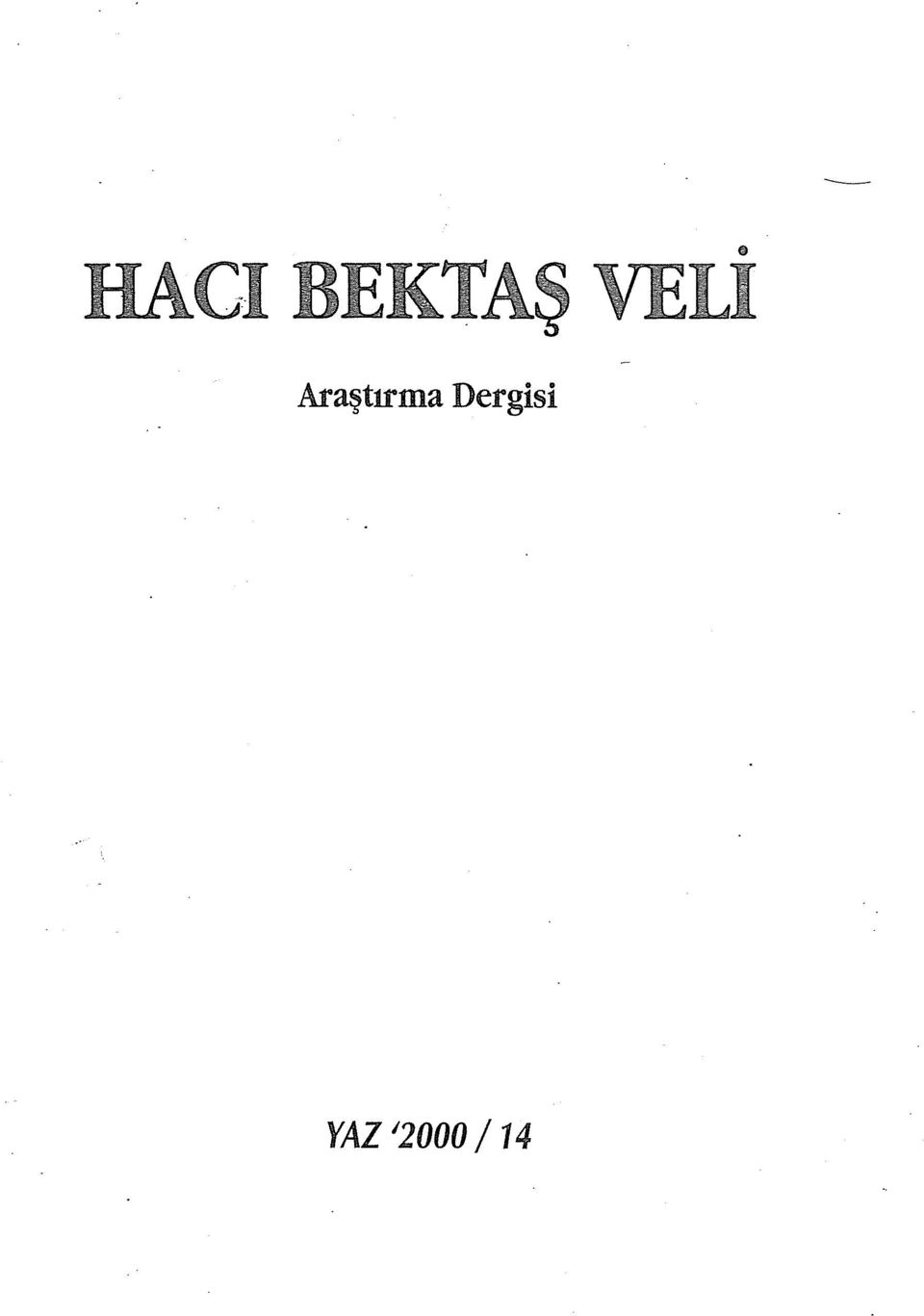 Dergisi