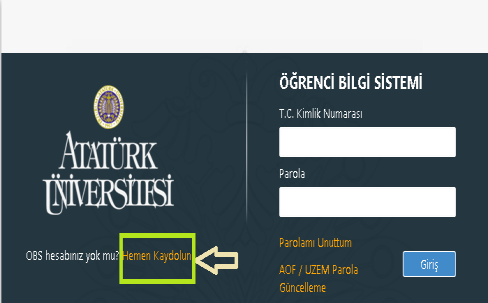 1. YENİ GÖREVE BAŞLAYAN PERSONELİN ÖBS YE KAYDEDİLMESİ 1.1. ÖBS de Daha Önce Hesap Oluşturmamış Personelin Kaydı ÖBS de daha önce hiç hesap oluşturmamış bir personelin ÖBS ye kaydedilebilmesi için öncelikle bu personelin http://obs.