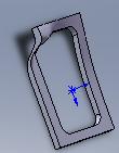 Solidworks Ders Notları 127 2-2-)Deform Region: Çek atıldığında deformasyon ayarları yapılır. 2-3)Fixed Curves, Edges, Faces: Üzerinde değişiklik yapılmayacak Bükme, Kenar, yüzeyler seçilir.