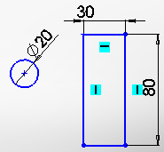 Solidworks Ders Notları 22 2-)Parameters: Kopyalama parametrelerinin bolunduğu bölümdür. 2-1-)From/To: Bir noktayı referans alarak veya istenilen yere kopyalama yapmak için kullanılır.