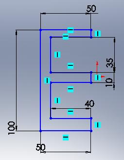 Solidworks Ders Notları 35 Kullanılış şekli 1-) Insert/ Boss/Base /Extrude çalıştırılır. 2-) Depth ile istenilen yükseklik verilir.