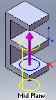 Solidworks Ders Notları 39 2-7-) Draft On/Off: İçe ve dışa açılandırmaların açık ve kapalı olmasını belirlemekte kullanılır. 2-8-) Draft On: Değer içe doğru istenilen açıda bükülmesini sağlar.