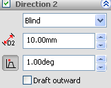 Örnek: Yükseklik vererek çıkarma işlemi için bir çalışma hazırlayalım. 1-)Front plane ve front seçilir. 2-)Yarıçapı 60 mm olan bir daire çizilir.