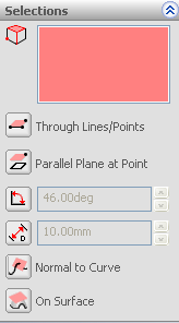 Solidworks Ders Notları 44 4-1-)One-Direction: Yükseklik veya genişlikteki kalınlıkları tek yönde ayarlanmasını sağlar.