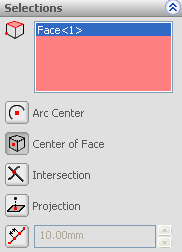 Solidworks Ders Notları 50 1-3-)Reverse Y Axis Direction: Y ekseni koordinat yönü belirlenir. 1-)Coordinate System çalıştırılır. 2-) Reverse Y Axis Direction seçim alanı mouse ile seçilir.