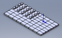 Solidworks Ders Notları 56 1-1-)Reverse Direction: Çoğaltma işlemini yapılacağı birinci kenar yönünü belirler. 1-2-)D1 Spacing: Birinci yön için çoğaltma mesafesi belirlenir.