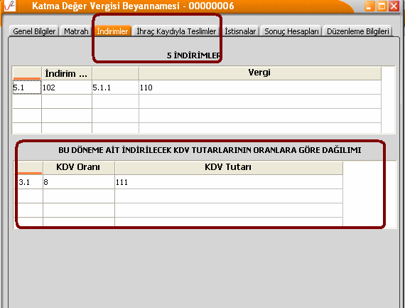 1.80.XX SÜRÜMÜNDE KDV BEYANNAMELERĐ ĐLE ĐLGĐLĐ DÜZENLEMELER 01.02.2008 tarihi itibariyle KDV1 beyannamesi için düzenlemeler yapılmıştır.yapılan değişiklikler 1.80.XX sürümü ile programa entegre edilmiş olup özellikle indirimler ve istisna türlerinde değişiklikler yapılmıştır.