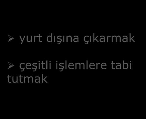 Suç Gelirlerinin Aklanması Malvarlığı: Para, değeri para ile temsil edilebilen taşınır veya taşınmaz, maddi veya gayri maddi her türlü mal ve haklar ile bunlar üzerindeki hakları tevsik eden her