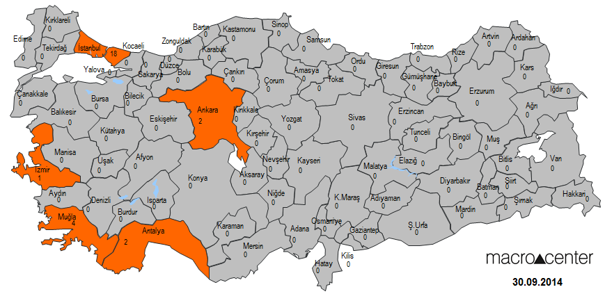 Macrocenter Süpermarketleri Size Özel Mağaza Sayısı: 27 400-2.500 m 2 / 10.