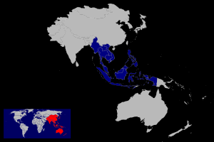 55 Güneydoğu Asya Uluslar Birliği (ASEAN) 1967'de Vietnam Savaşı'ndan kaynaklanan komünist genişlemeye karşı olarak Filipinler,
