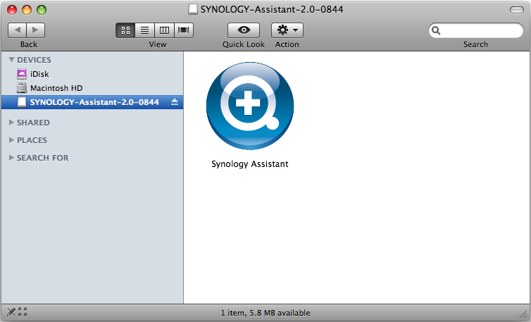 6. Kurulum Sihirbazını çalıştırmak için Synology Assistant üzerine çift tıklayın. 7. Kurulum CD'sindeki.pat kurulum dosyasını seçmek için Gözat'a tıklayın. 8.