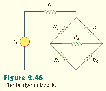 2.7 Yıldız Üçgen Dönüşümleri Devre analizinde çoğunlukla dirençlerin ne seri ne de paralel olduğu durumlar ortaya çıkar. Örneğin, Şekil 2.46 daki köprü devreyi göz önüne alalım.