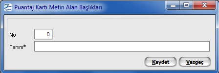 SGK Belge Türleri SGK belge türlerinin kaydedildiği seçenektir. Sistem Ayarlarında Türler menüsündeki Ücret Yönetimi altında yer alır. SGK Belge Türleri, Aylık prim ve hizmet belgesinde kullanılır.