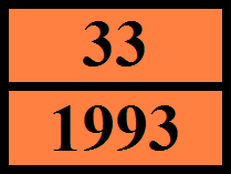 KISIM 14: Taşıma bilgileri ADR / RID / IMDG / IATA / ADN talimatlarına uygun olarak 14.1. UN no UN no. (ADR) : 1993 14.2.