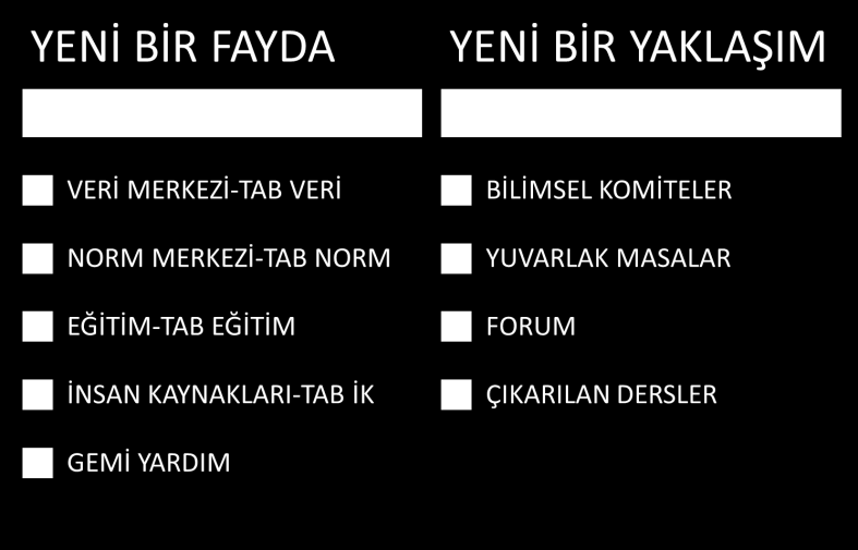 14 BİLİMSEL KOMİTELER-TAB KOMİTE Farklı üniversitelerden Profesör unvanlı 13 öğretim üyesi ile görüşmeler yapılarak komite, bilgi, akademik ve TAB Organizasyonu beşeri altyapısının güçlendirme