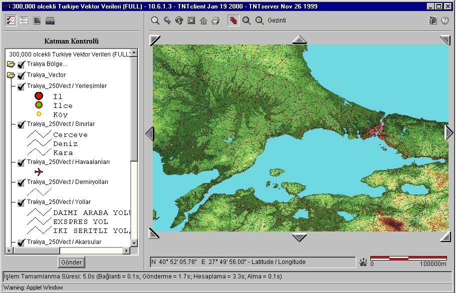 Verilerin Sunumu Derlenen ve üretilen coğrafi veriler (grafik ve grafik olmayan); değişik medya unsurları (internet, intranet, CD, basılı