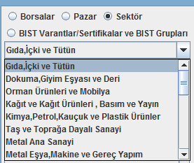 Dünya Endeksleri başlığı altında ise dünya üzerinden muhtelif endeksler ve USD hazine bonoları verilerini izlemenizi sağlayacak semboller listesi gelir.