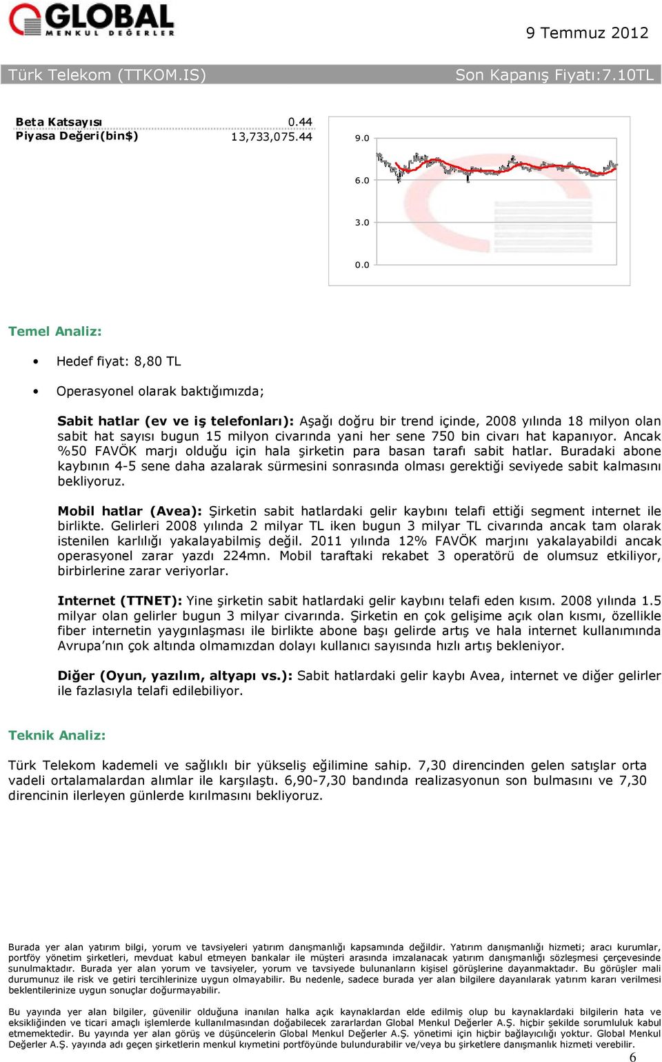 her sene 750 bin civarı hat kapanıyor. Ancak %50 FAVÖK marjı olduğu için hala şirketin para basan tarafı sabit hatlar.