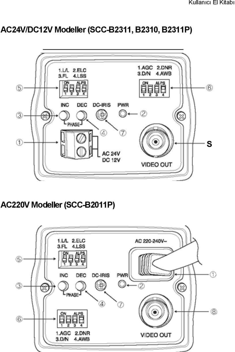 (SCC-B2311, B2310,