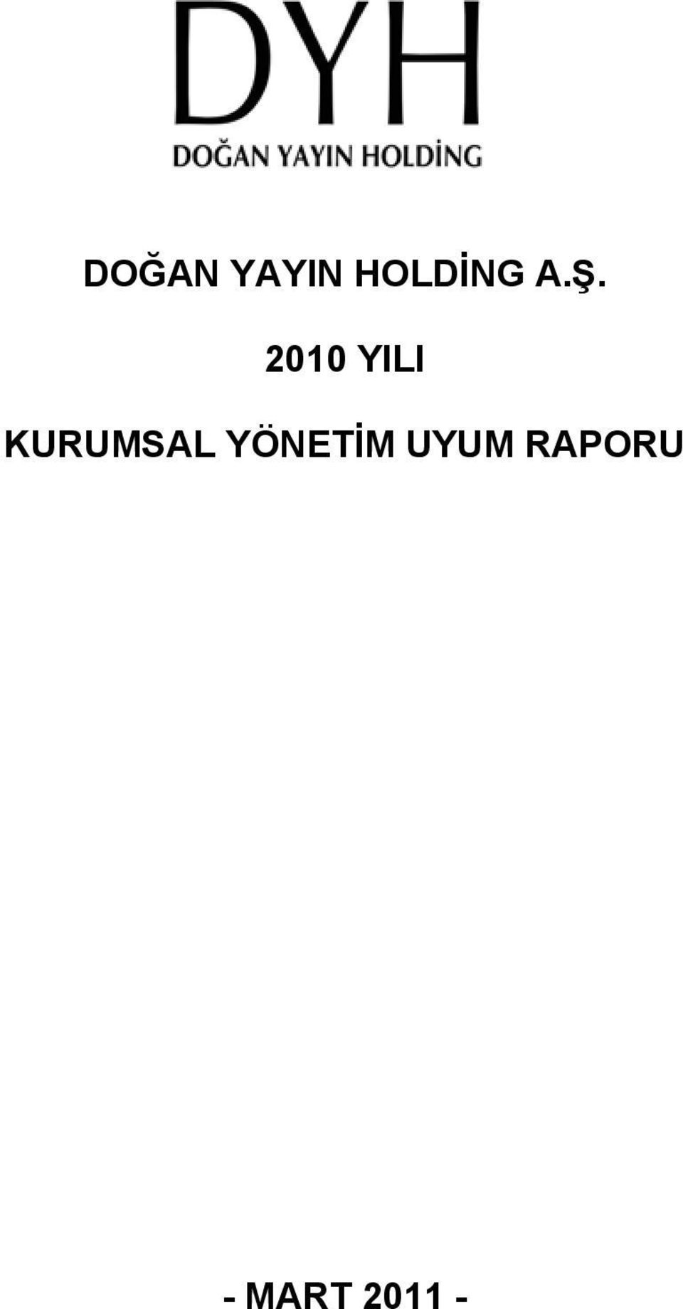 KURUMSAL YÖNETİM