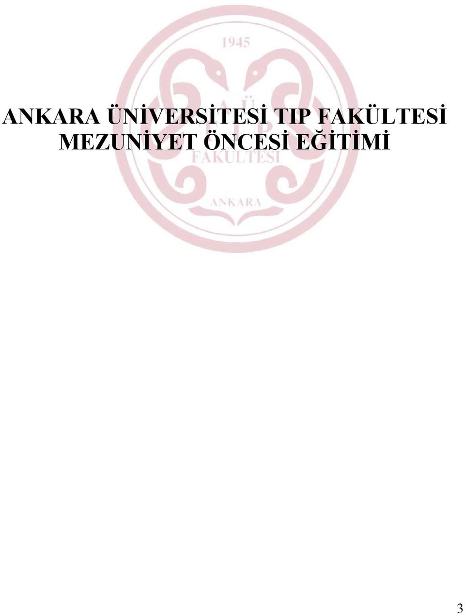 TIP FAKÜLTESİ