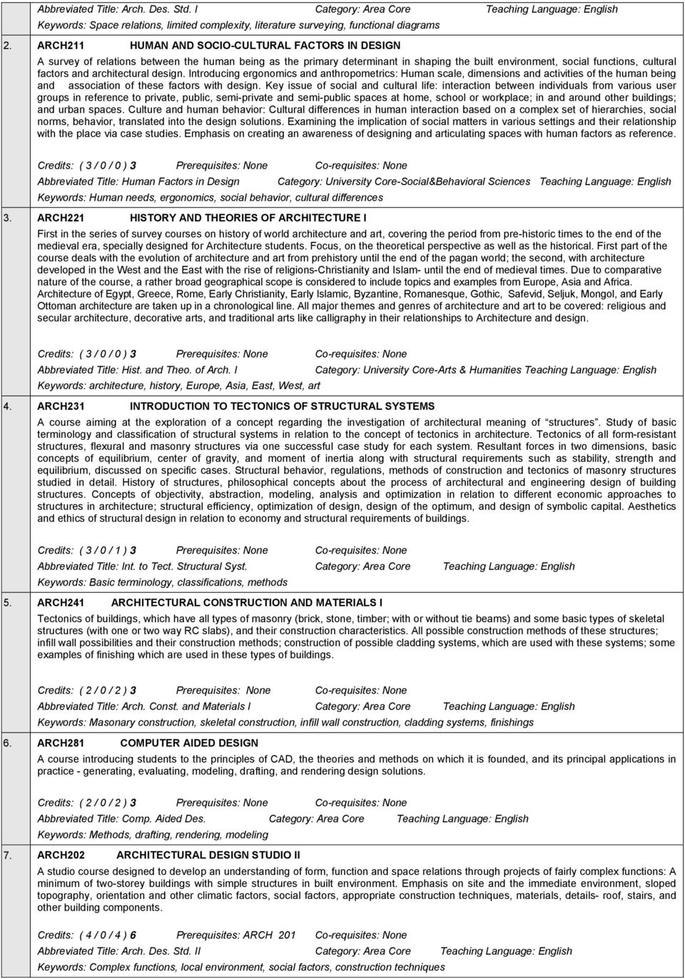 architectural design. Introducing ergonomics and anthropometrics: Human scale, dimensions and activities of the human being and association of these factors with design.