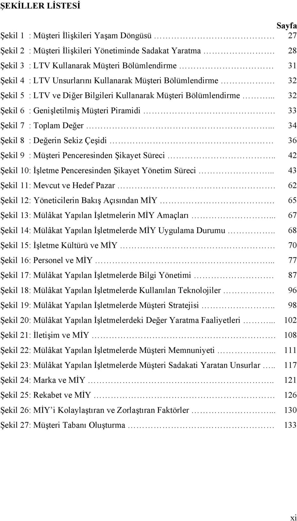 .. 32 Şekil 6 : Genişletilmiş Müşteri Piramidi. 33 Şekil 7 : Toplam Değer... 34 Şekil 8 : Değerin Sekiz Çeşidi 36 Şekil 9 : Müşteri Penceresinden Şikayet Süreci.