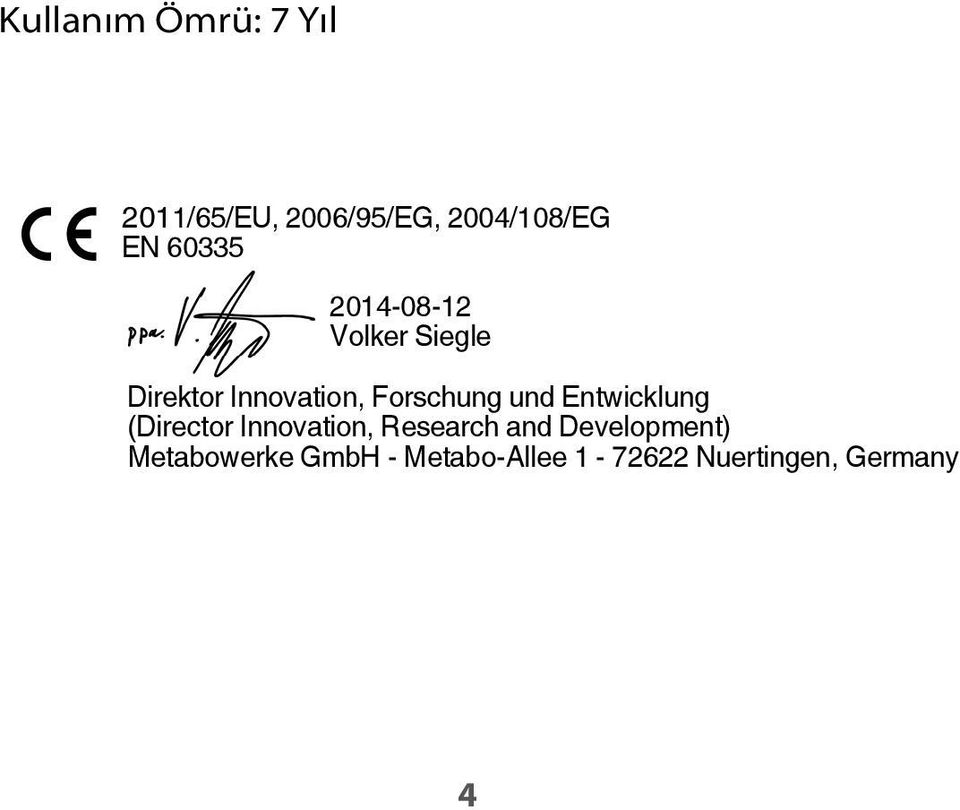 und Entwicklung (Director Innovation, Research and
